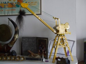 Still Life with Meccano and Human Hair.